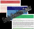 Thumbnail Simple Newsletter Creator